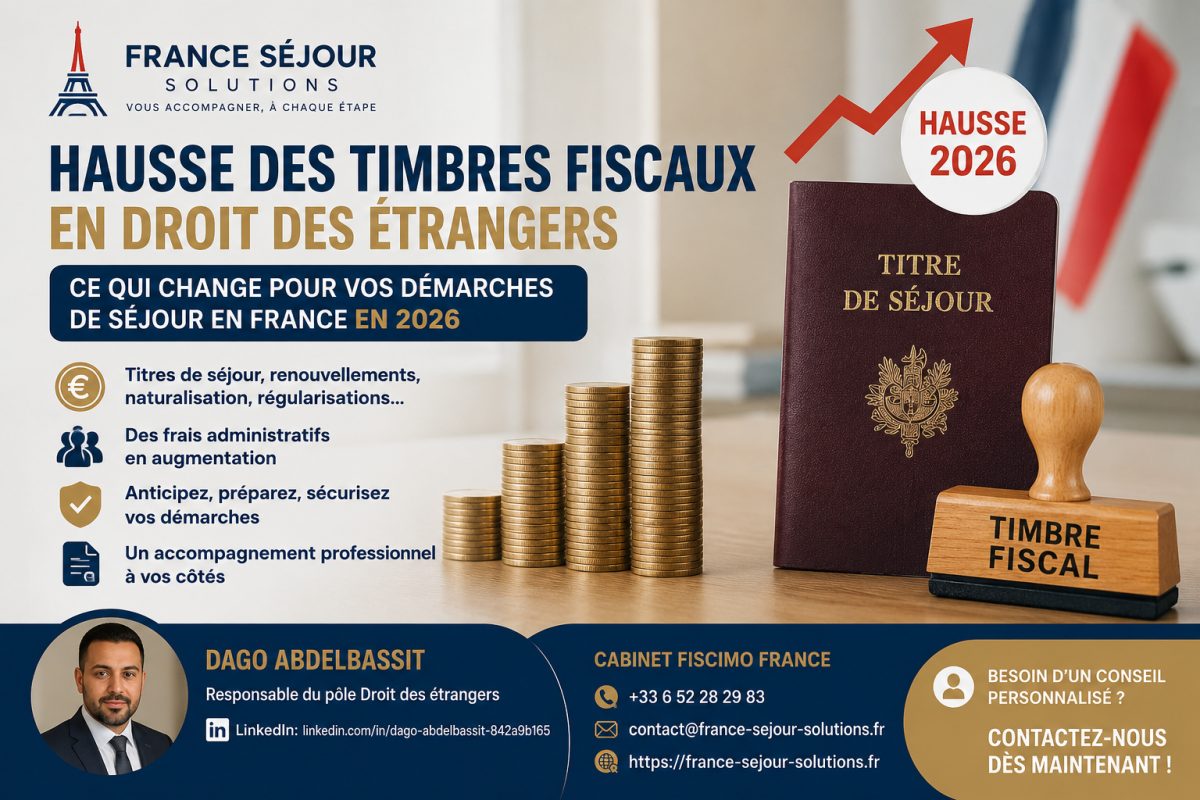 Hausse des timbres fiscaux pour les demandes de naturalisation : ce qui change en 2026