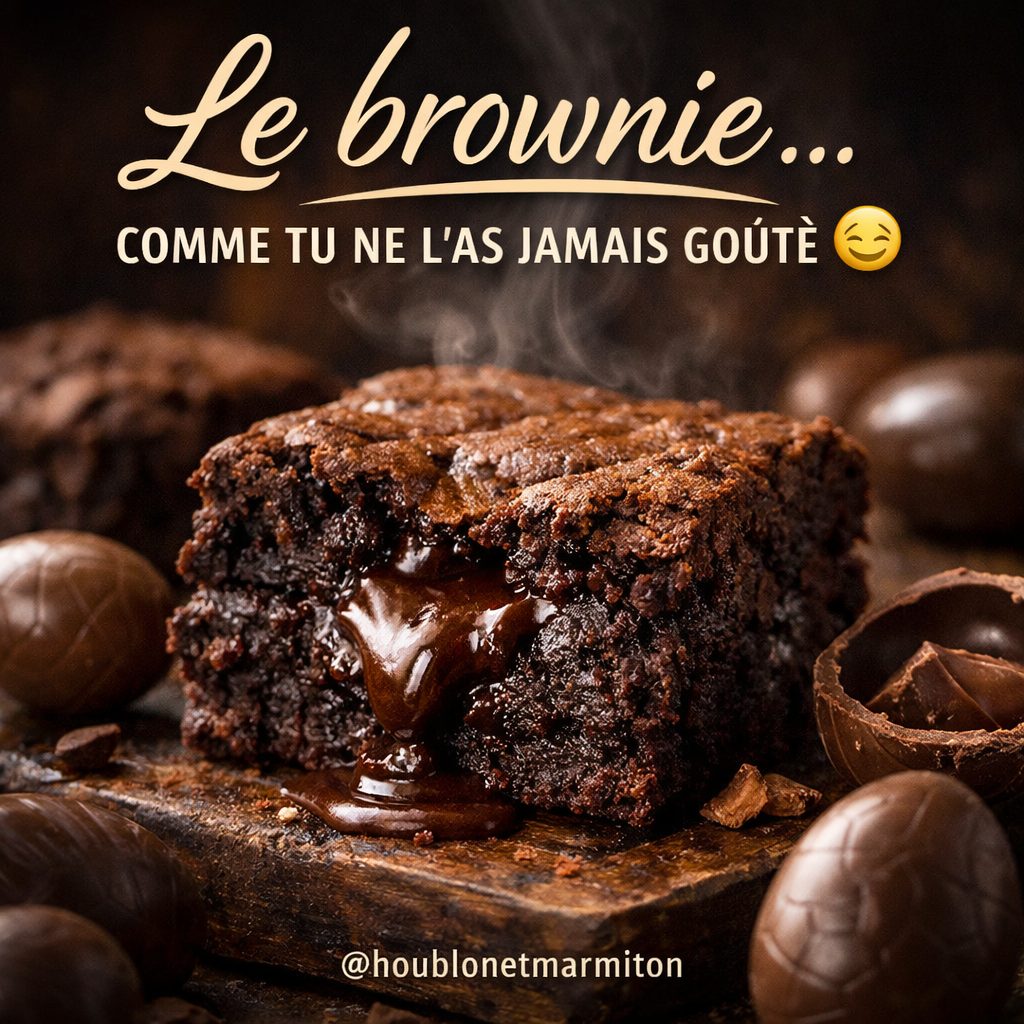 Brownie houblonné