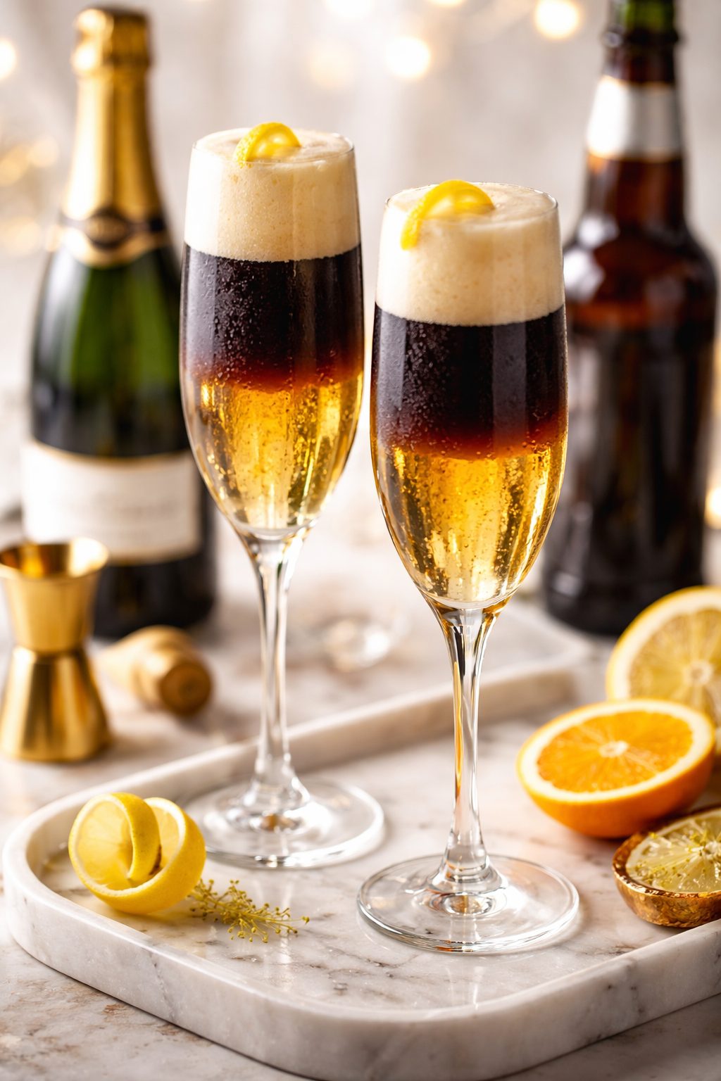 Cocktail houblon royal