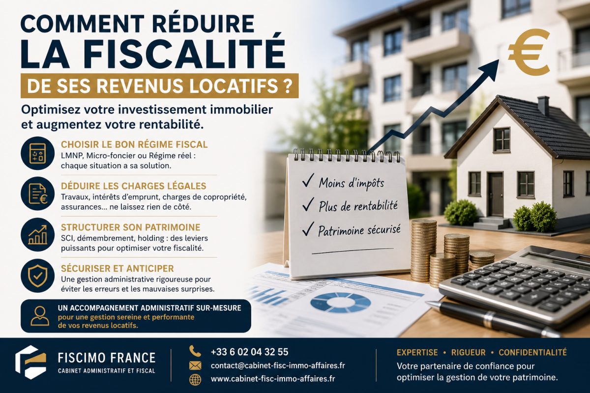 Comment réduire la fiscalité de ses revenus locatifs sans compromettre la rentabilité de son patrimoine immobilier