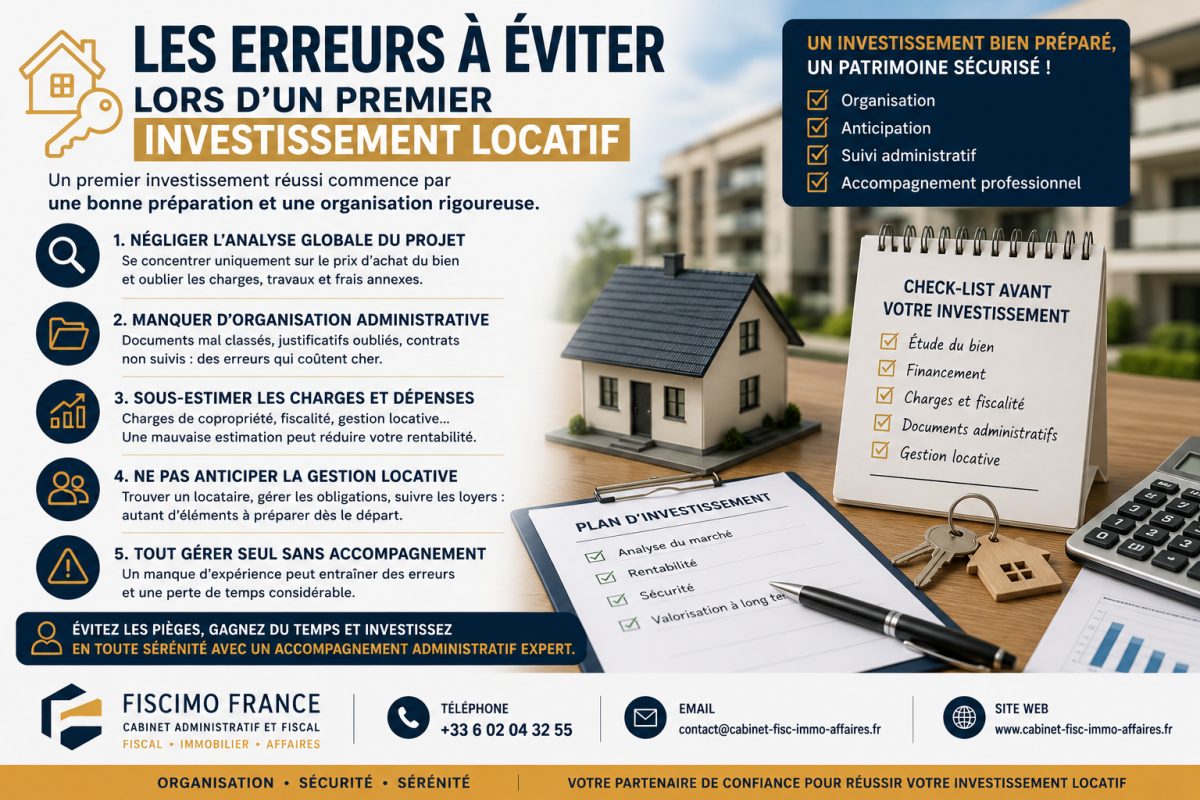 Les erreurs à éviter lors d’un premier investissement locatif : ce que beaucoup de propriétaires découvrent trop tard