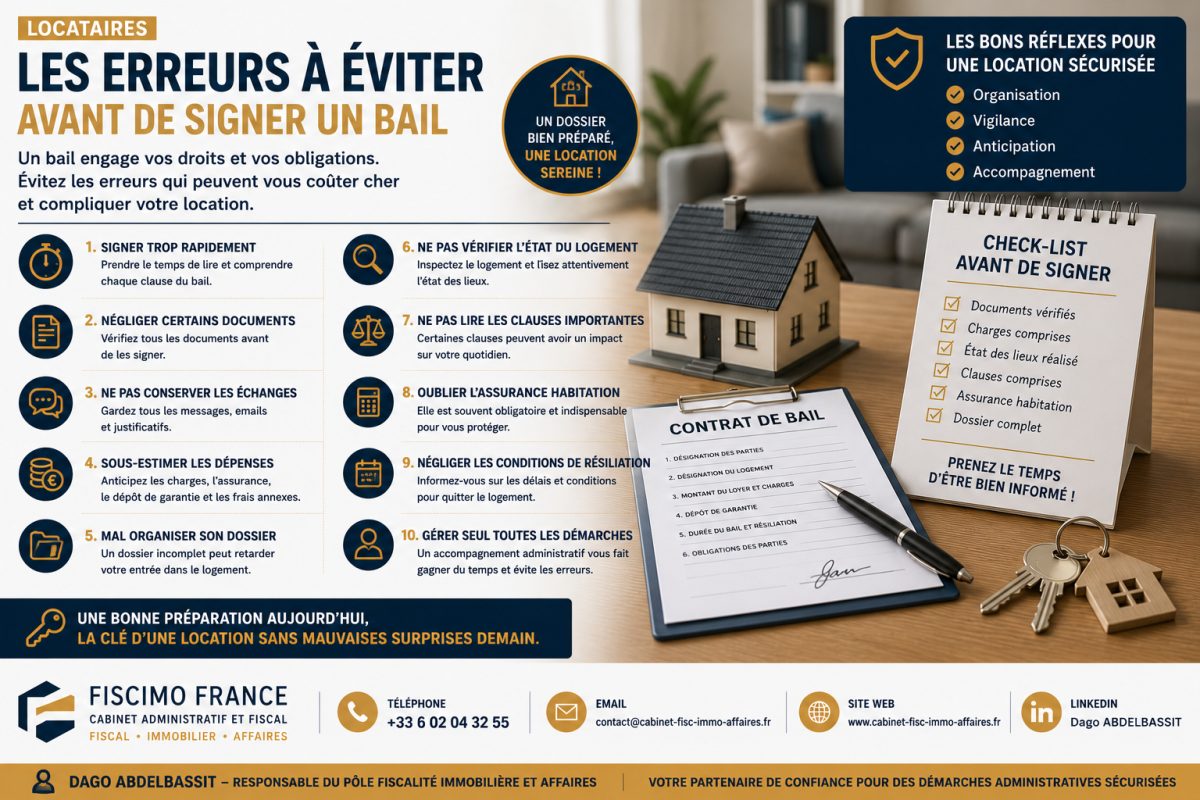 Les erreurs à éviter avant de signer un bail : ce que beaucoup de locataires découvrent trop tard