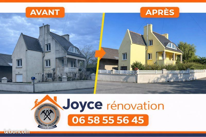 Ravalement de façade à Morlaix : Redonnez une nouvelle vie à votre maison