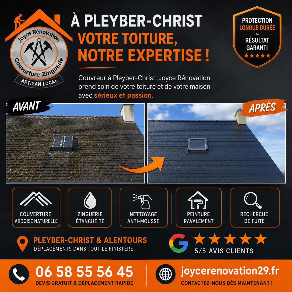 Pourquoi faire démousser sa toiture dans le Finistère ? Le guide complet pour protéger votre maison