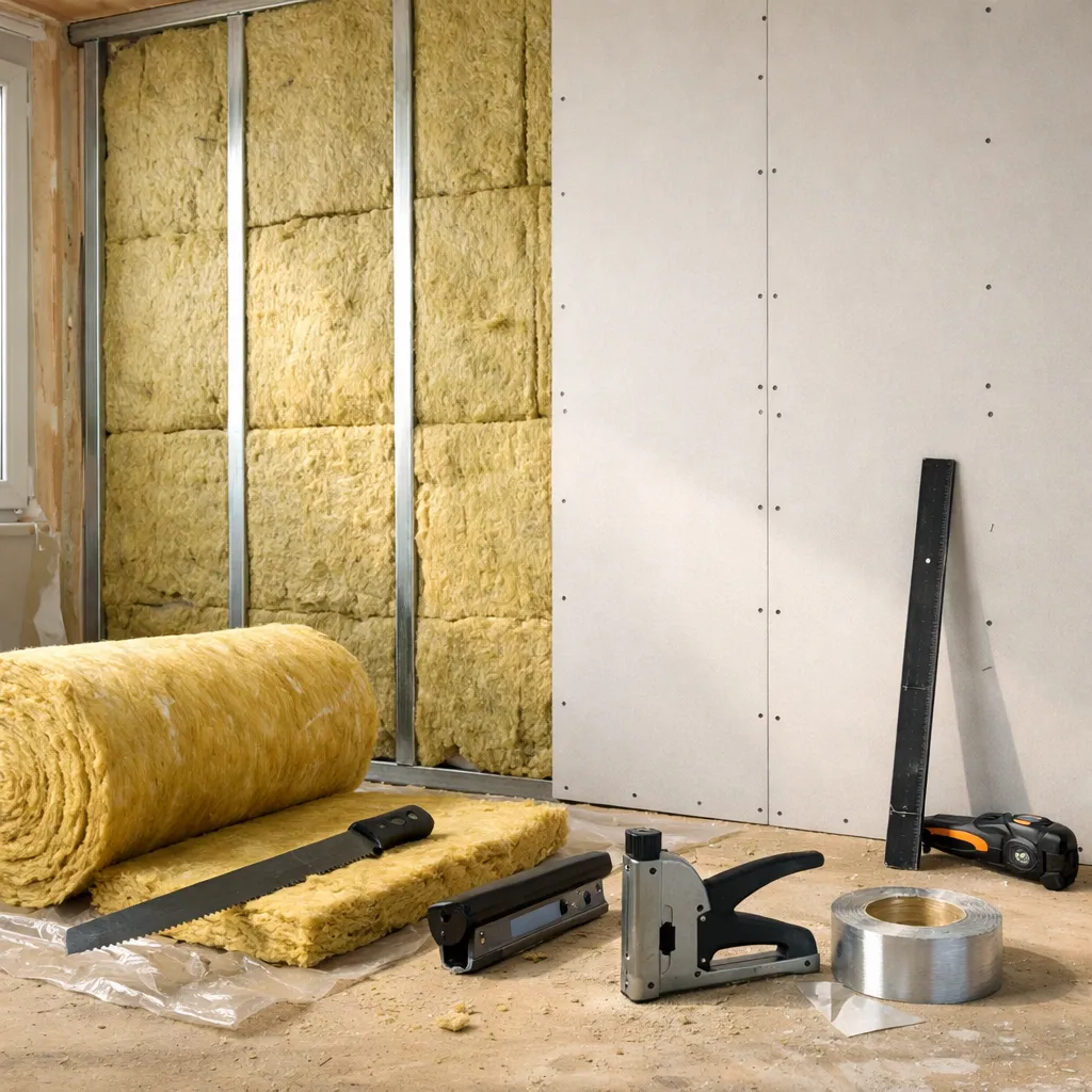 Isolation des murs intérieurs par Groupe Muller Trading